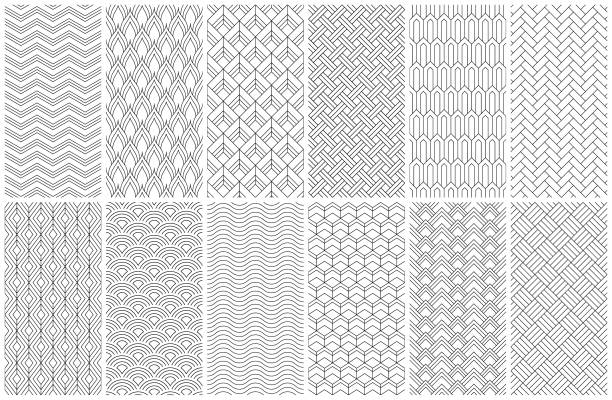 Abstract geometric lines and circles illustrating the structure of a repeating daily rhythm